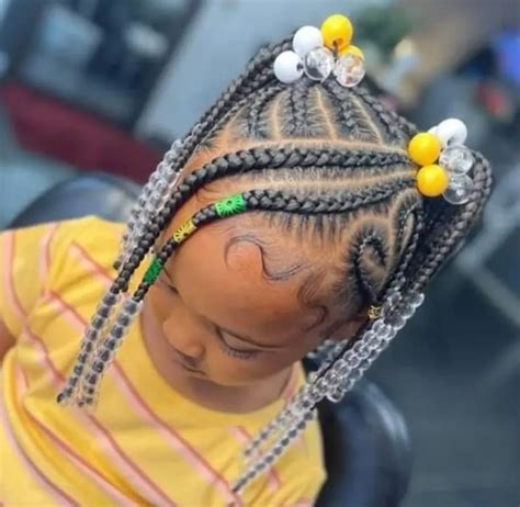 braided hairstyle with beads|2022 braids hairstyles with beads.